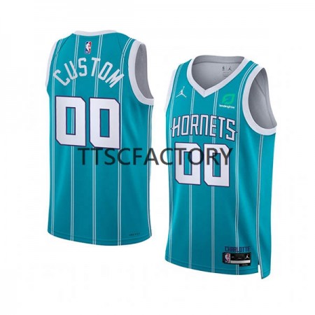 Maglia NBA Charlotte Hornets Personalizzate Jordan 2022-23 Icon Edition Teal Swingman - Uomo